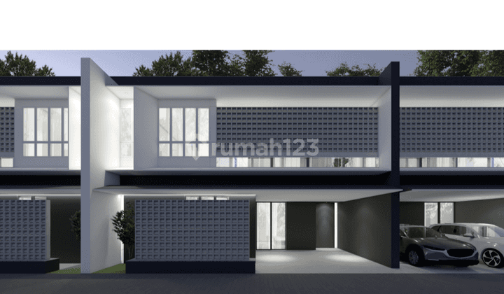 New Cluster bergaya modern, Mewah dan strategis, selangkah tol becak kayu 6