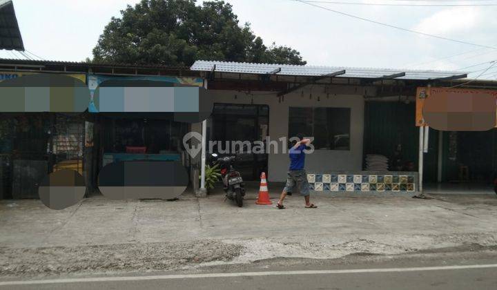 Tanah Pinggir Jalan Raya tambah 6 Kios di Kramat Jati Jak-Tim 1