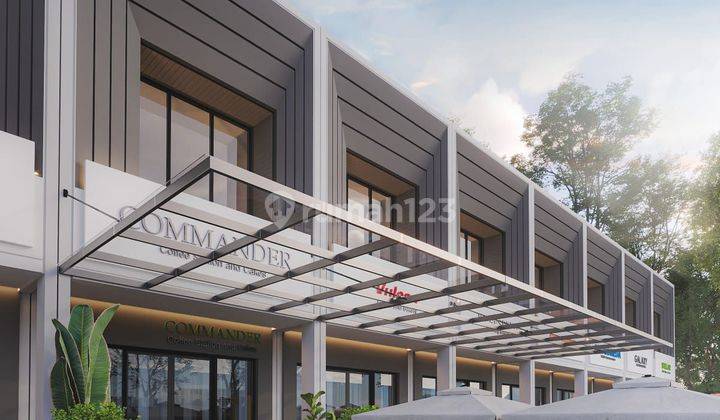 Ruko Cantik, Baru, dan Mewah 3 Lantai Akses Jalan Raya 1