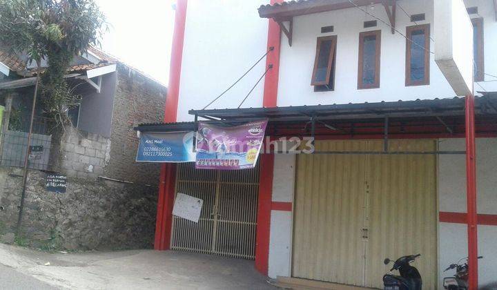 Turun Harga, Bu, Ruko Plus Gudang, Strategis Di Jl Raya Sariwangi 1