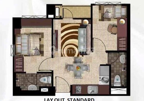 Pakubuwono Terrace Ciledug Raya Apartment 2br Hook Full Furnished  2
