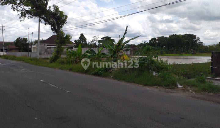 Dijual cepat!! tanah pekarangan pinggir jalan besar 1