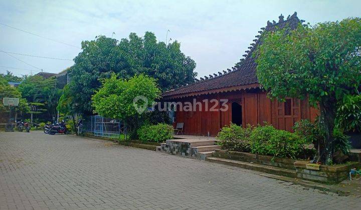 Tanah kavling bonus rumah joglo 3