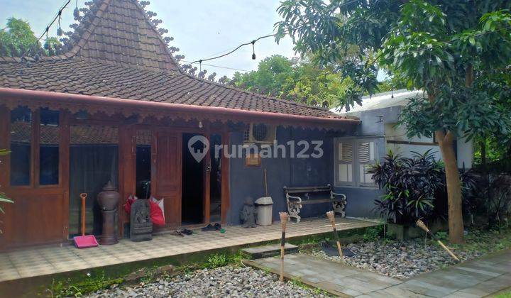 Tanah kavling bonus rumah joglo 7