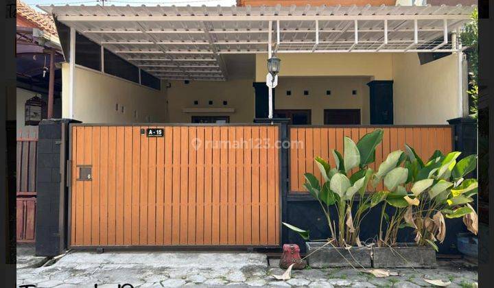 Rumah 2 lantai siap pakai dalam cluster 1