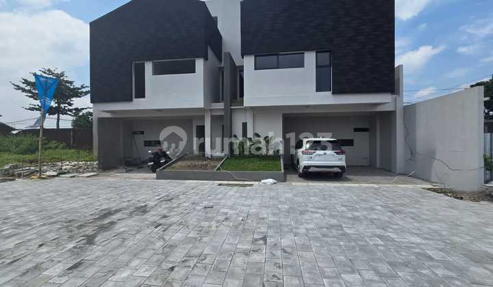 Rumah Cluster Baru Minimalis, Desain Modern