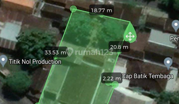 Tanah strategis tengah kota di jln Patimura Serengan Solo 2