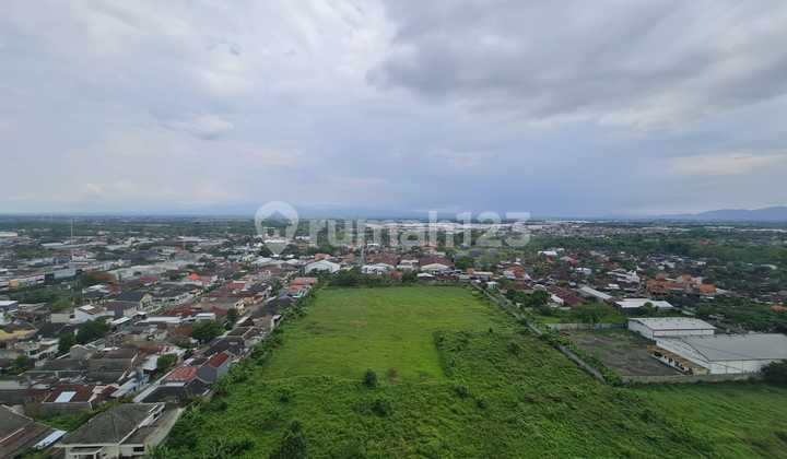 For Sale Apartment The Kahyangan Solo Baru with Mountain and Green Rice Field Views, Semi Furnished, Complete Facilities.