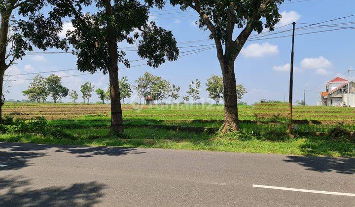 Tanah Strategis Pinggir Jalan Raya Solo Tawangmangu Di Popongan Karanganyar 2