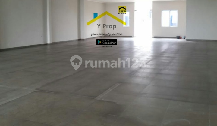 For Rent: Business Space (10X30) on 2nd Floor Suitable for Cafe, Restaurant, Laundry, Etc. on Kemanggisan Raya, West Jakarta