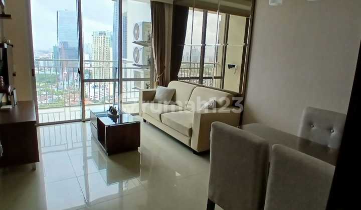 For Quick Sale: Denpasar Residences Apartment, 3 Bedrooms, Furnished, Good and Cheap Negotiable, Kuningan, South Jakarta. 2