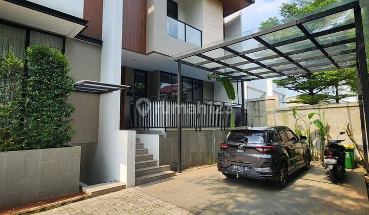 Like New, Tropikal House 3 Lantai Dalam Town House Di Ampera Kemang 1