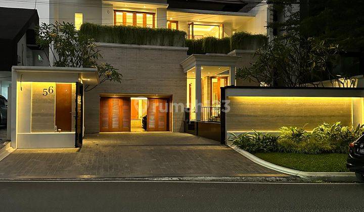 Rumah Baru 2 Lantai Tropikal Modern Akses Jalan Lebar Di Pondok Indah 1