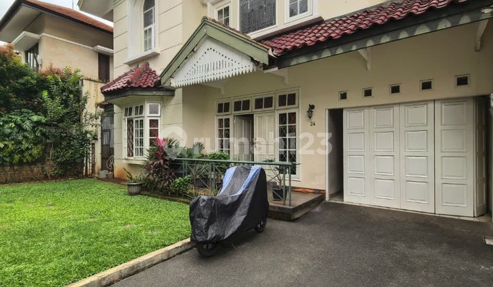 Classic 2-Story House Ready to Occupy in Kebayoran Baru, South Jakarta
