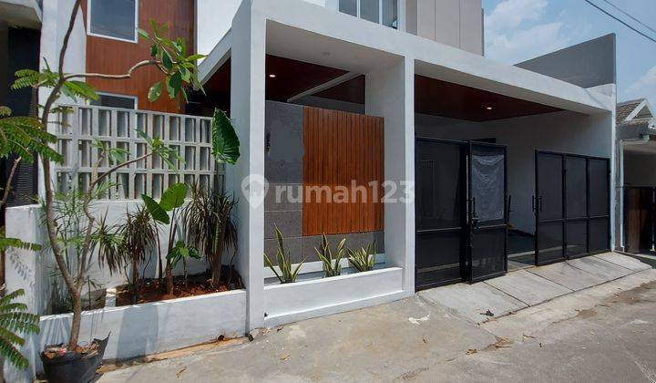 Rumah Baru 2 Lantai Minimalis Modern Dalam Komplek Bintaro Jaya 2