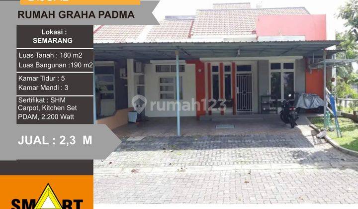 Rumah Graha Padma semarang dekat karang turi 2