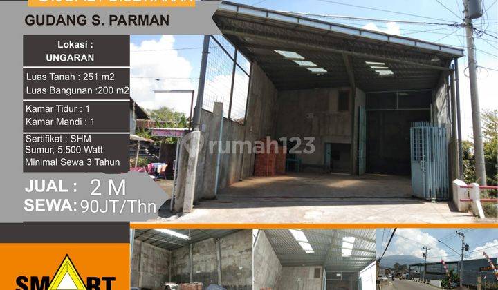 Jual Gudang murah Ungaran lokasi strategis 1