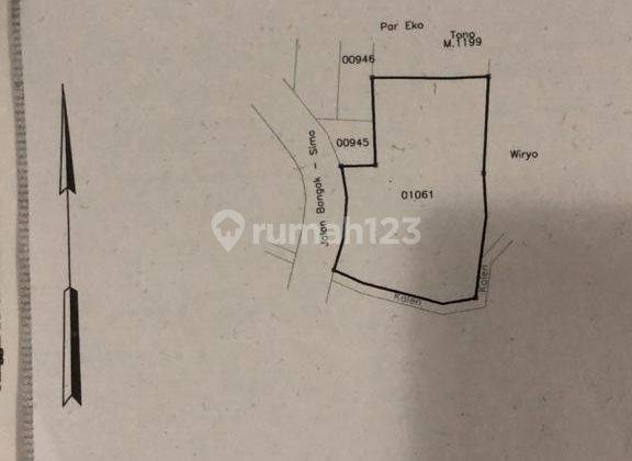 Sewa tanah Bangak Simo Boyolali dekat tol cocok gudang 2