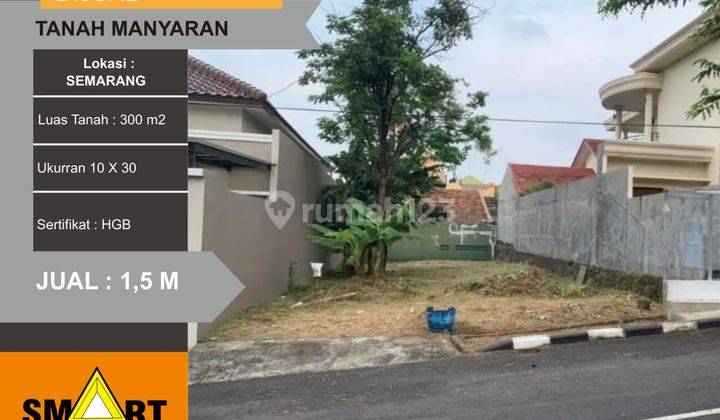 Tanah Manyaran lingkungan sekitar rumah bagus Semarang  2