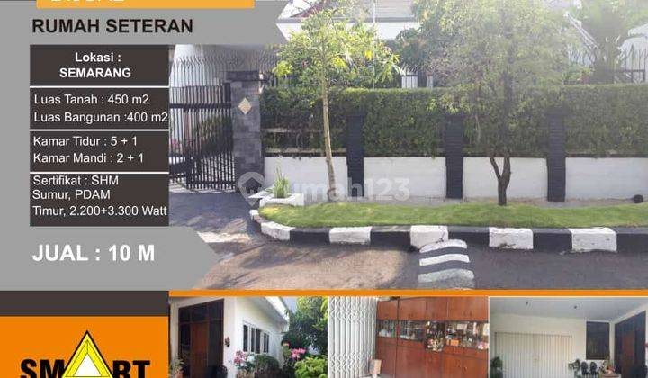 Jual rumah tengah kota seteran dekat simpang lima 1