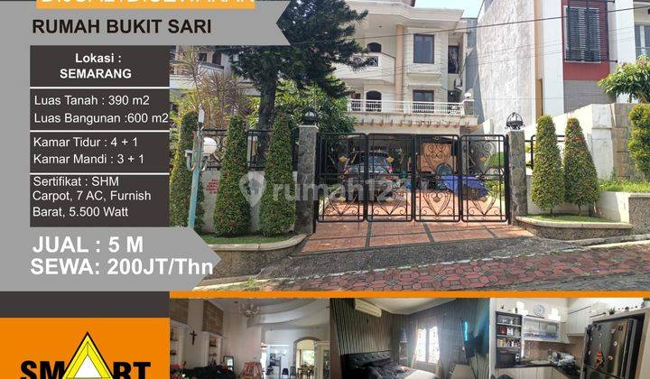 Jual cepat  Rumah bukit sari ada view full furnish 2