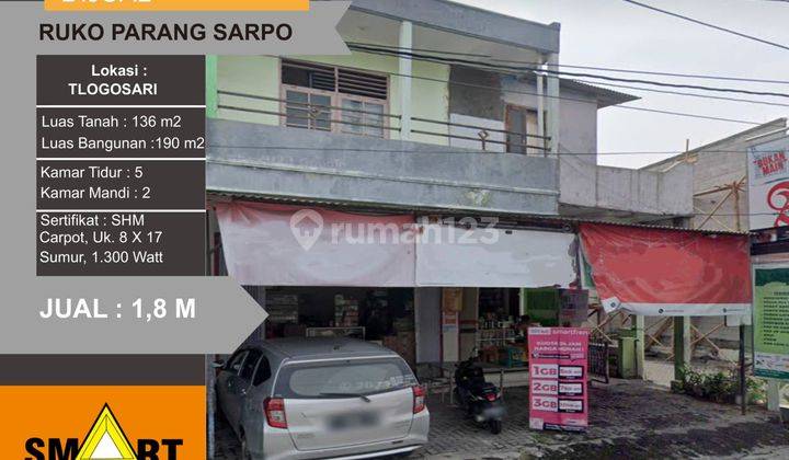 Ruko 2 lantai parangsarpo tlogosari semarang 4