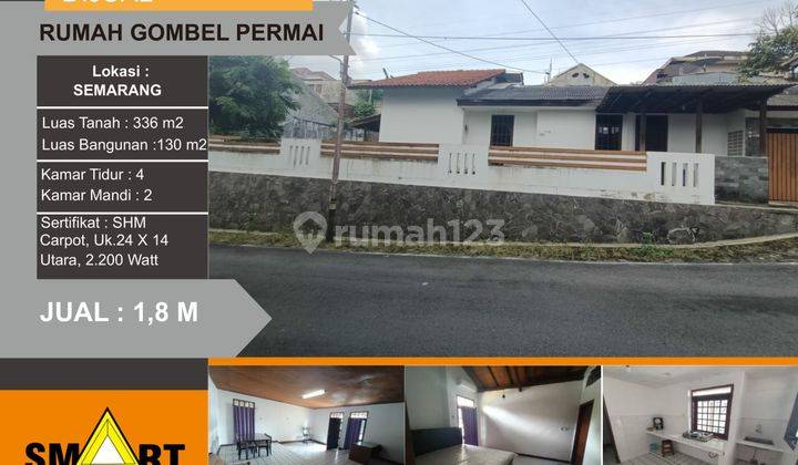 Jual rumah gombel permai ngesrep  tembalang semarang 1