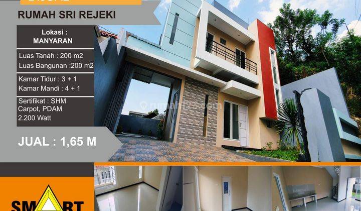 Jual rumah Sri rejeki manyaran semarang 1