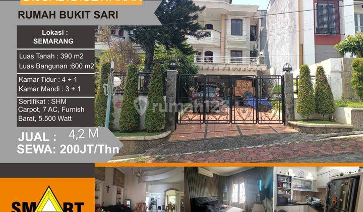 Jual cepat  Rumah bukit sari ada view full furnish 1