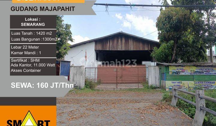 Sewa gudang Majapahit Semarang timur 1