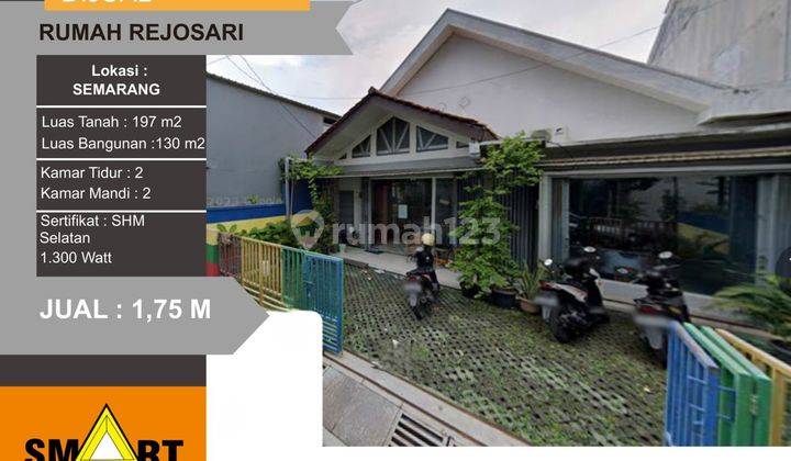 Jual rumah tengah kota rejosari semarang 1