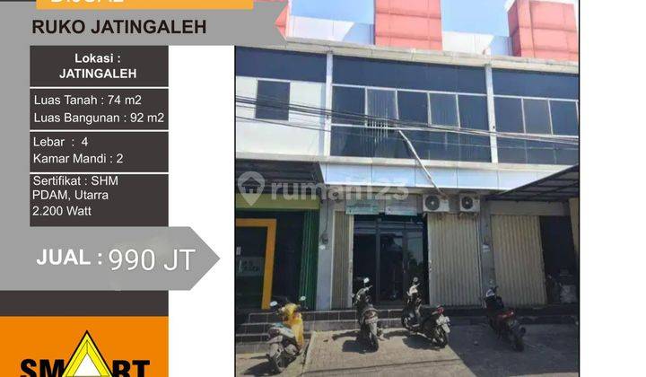 Jual 2 lantai  ruko Jatingaleh Banyumanik semarang 1