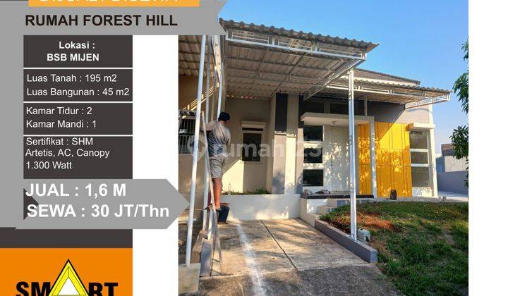 Jual Rumah Cluster  Forest Hill Bsb Semarang  1