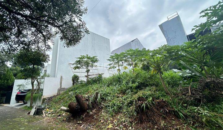 tampak depan jual tanah mega residence banyumanik