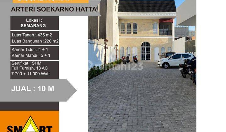 Jual Rumah Di Jalan Arteri Soekarno Hatta Semarang 1