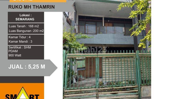 Jual Ruko Tengah Kota MH Thamrin Semarang 2