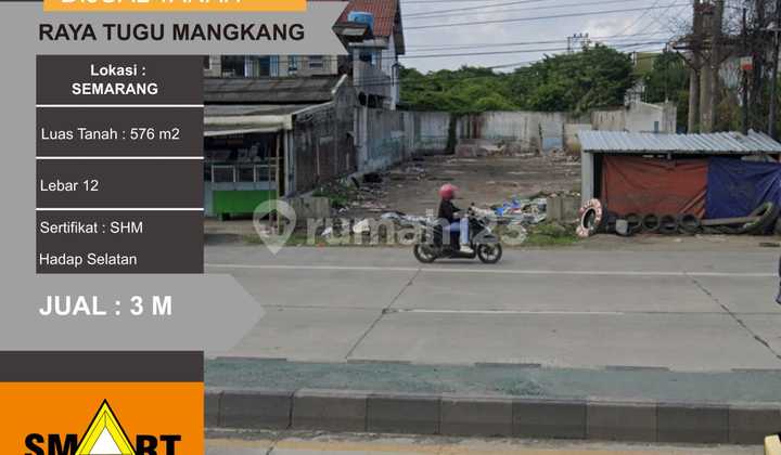 Jual Tanah Jalan Utama Randugarut Tugu Dekat Granddhika 1