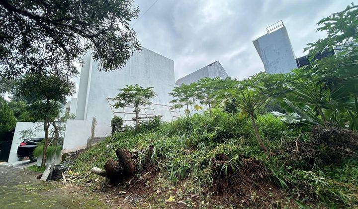tampak depan jual tanah mega residence banyumanik