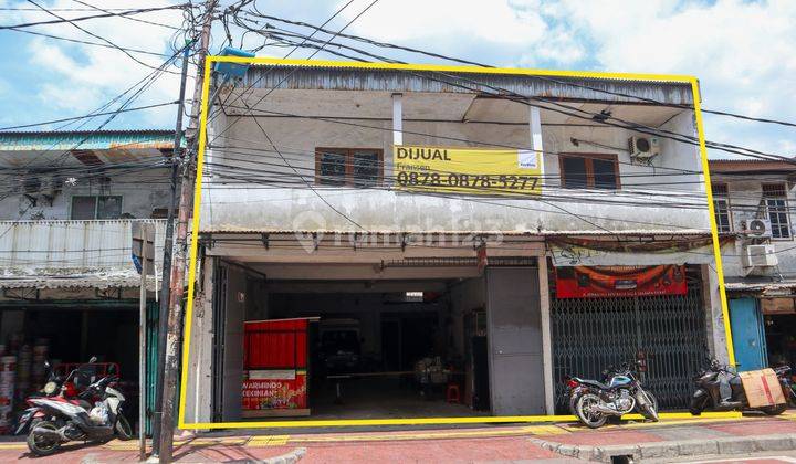 Dijual Ruang usaha dan rumah di Jembatan besi raya, Jakarta Barat. 1