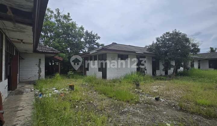 Land and building covering 4075 m2 in Kramat Watu, Serang, Banten.