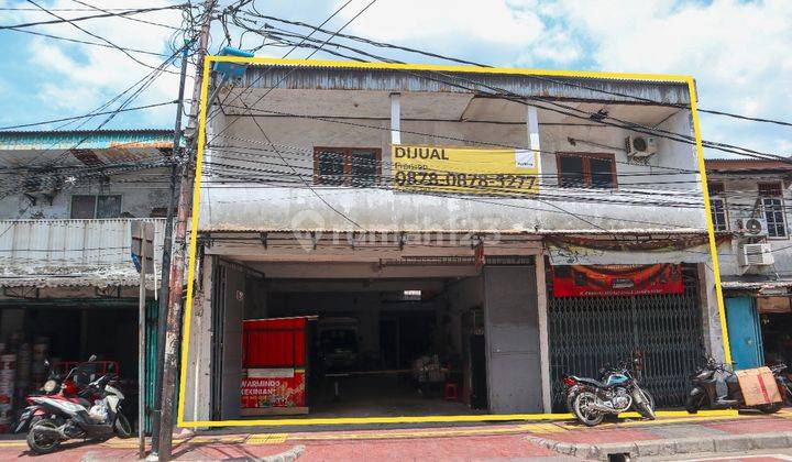 Dijual Rumah 3 lantai dan tempat usaha di Jembatan Besi raya, Tambora, Jakarta Barat 1