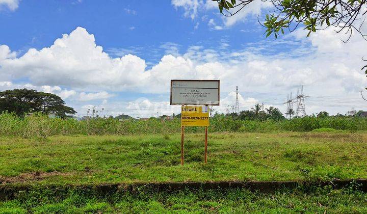 DIJUAL Tanah Industri di Kawasan Modern Cikande -  Serang - Banten 1