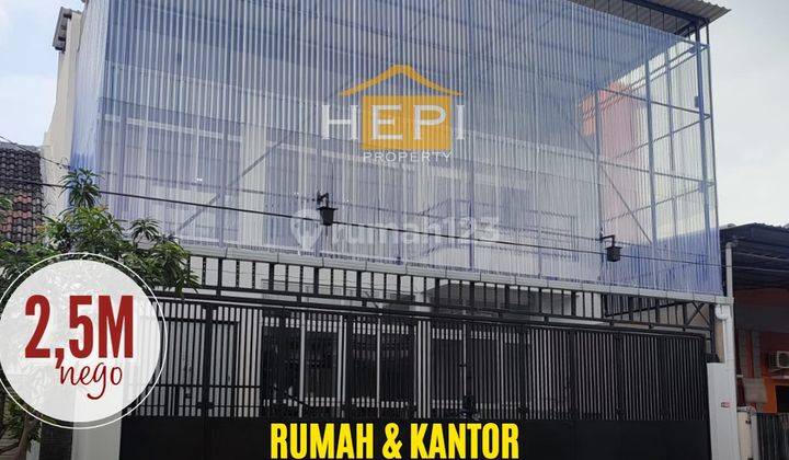 Rumah pluas kantor semarang indah dekat kota 1