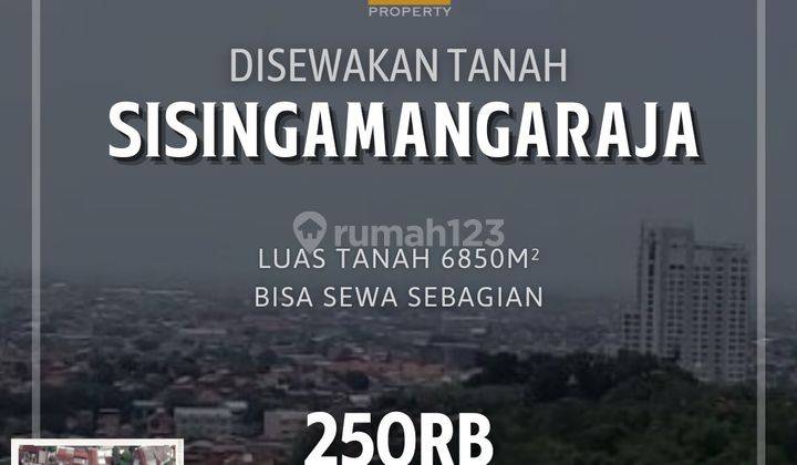 Tanah Bagus Disewakan di Sisingamangaraja Semarang 6.850 m² 1