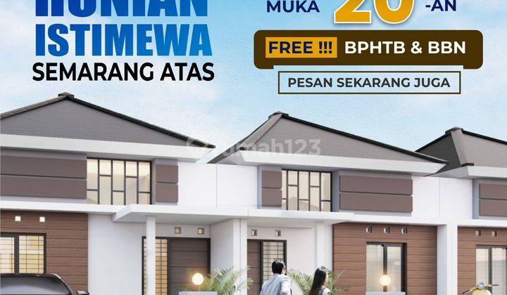 Rumah Baru Cluster Banyumanik Free Biaya 10 Menit Ke Kampus Undip 1