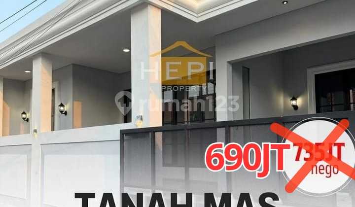 Rumaah Baru murah tanah mas siap huni 1