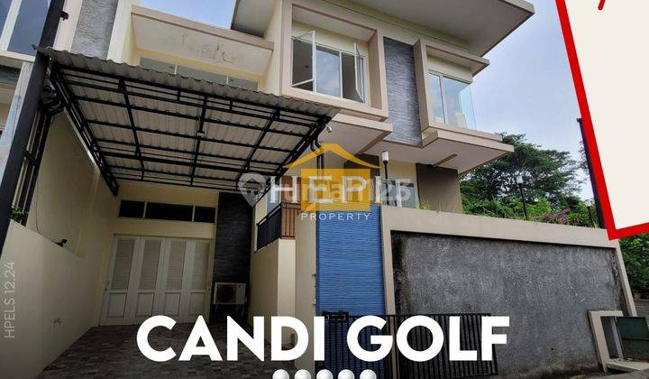 Rumah Bagus Hook Candi Golf 2 Lantai Dekat Akpol, Semarang 1