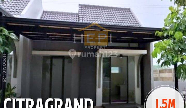 Rumah Luas 1 Lantai Citragrand Tembalang, Semarang 1