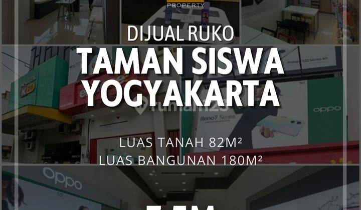 Ruko Bagus Di Jalan Taman Siswa Yogyakarta, Yogyakarta 1