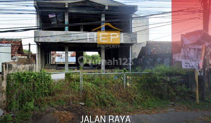 Tanah Bonus Bangunan Gedung 3 Lt Jalan Raya Dekat Dandara Adi Sucipto